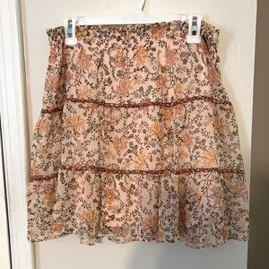 LC Lauren Conrad Tiered Skirt